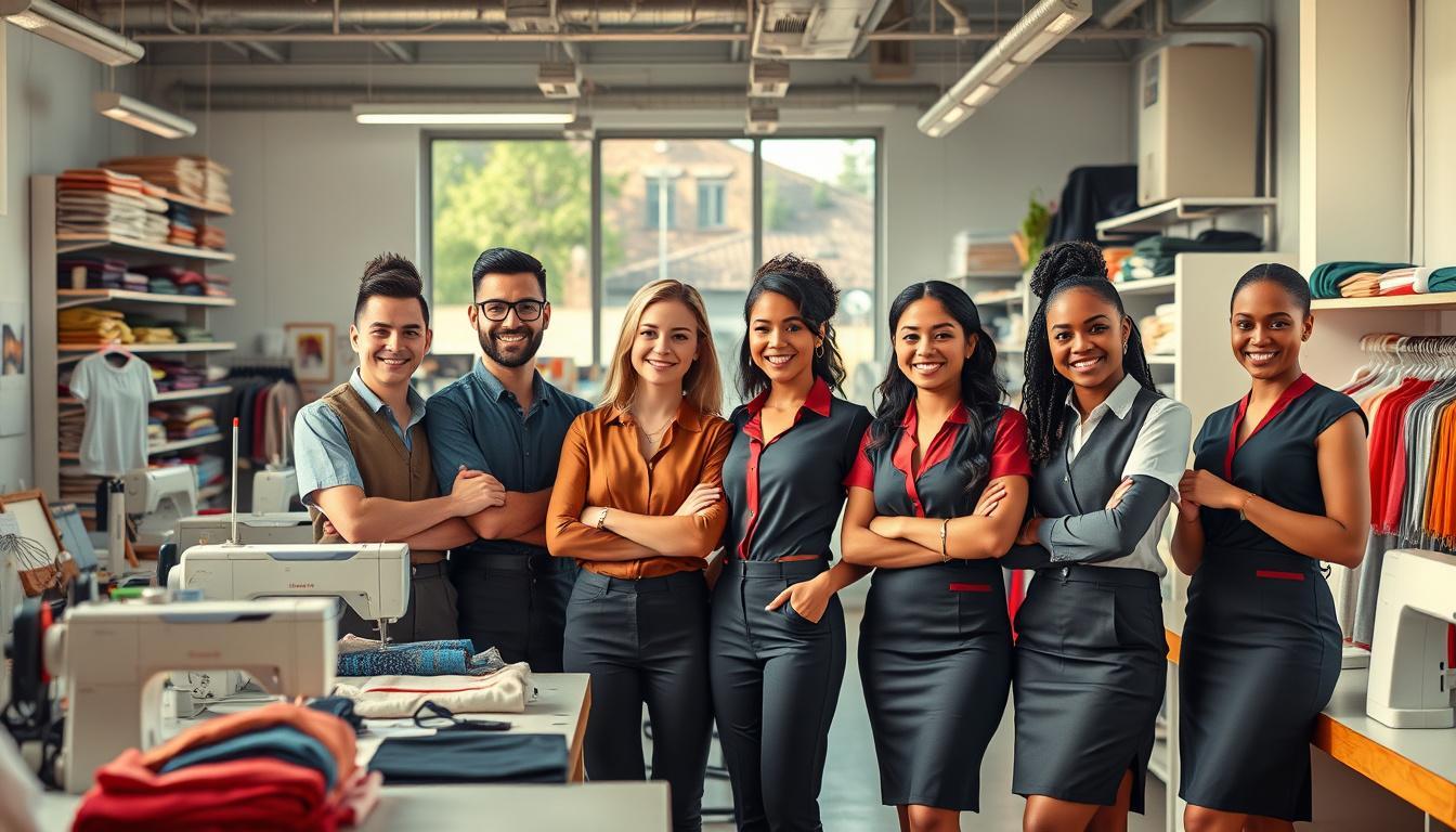 Como escolher fornecedores de uniformes corporativos para negócios locais